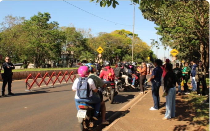 Foztrans inicia Semana Nacional de Trânsito com blitz educativa para motociclistas