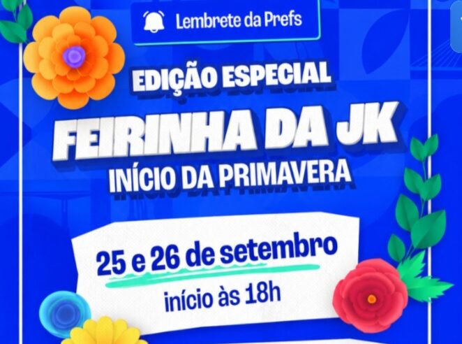 Marca na agenda: Sexta e sábado tem Feirinha Noturna na JK
