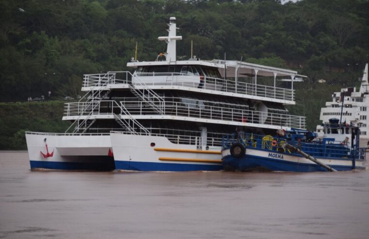 Kattamaram V é lançado ao Rio Paraná e promete transformar o turismo na Tríplice Fronteira