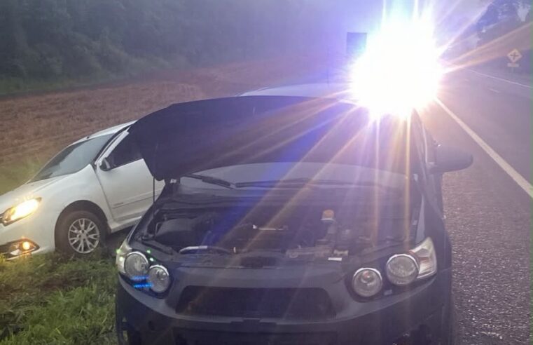 PRF intervém em abordagem criminosa, prende homem e apreende arma de fogo em Céu Azul