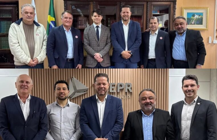Presidente da Câmara de Foz realiza visita técnica ao Tribunal de Contas do Paraná